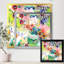«Vibrant Wild Spring Leaves and Wildflowers II», peinture sur toile-59915369-59987080