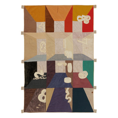 Cotton and Silk Area Rug