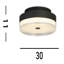 Bacquie Acrylic LED Flush Mount-1127544620-1127544621