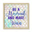 «Always be a Mermaid Be a Mermaid», art encadré-48184952-48184949