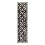Floral Area Rug in Blue