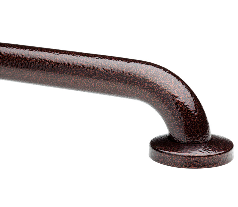 Barre de maintien No Drill Gripp, H 3 po x l 21 po x p 3 po, Bronze Atlas