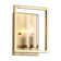 Marco 1-Light Wall Sconce in Brushed Champagne Bronze with Clear Glass