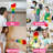 WBM Home Microfiber Duster for Cleaning, Multicolor Dust Cleaner for Multipurpose - 3 Count