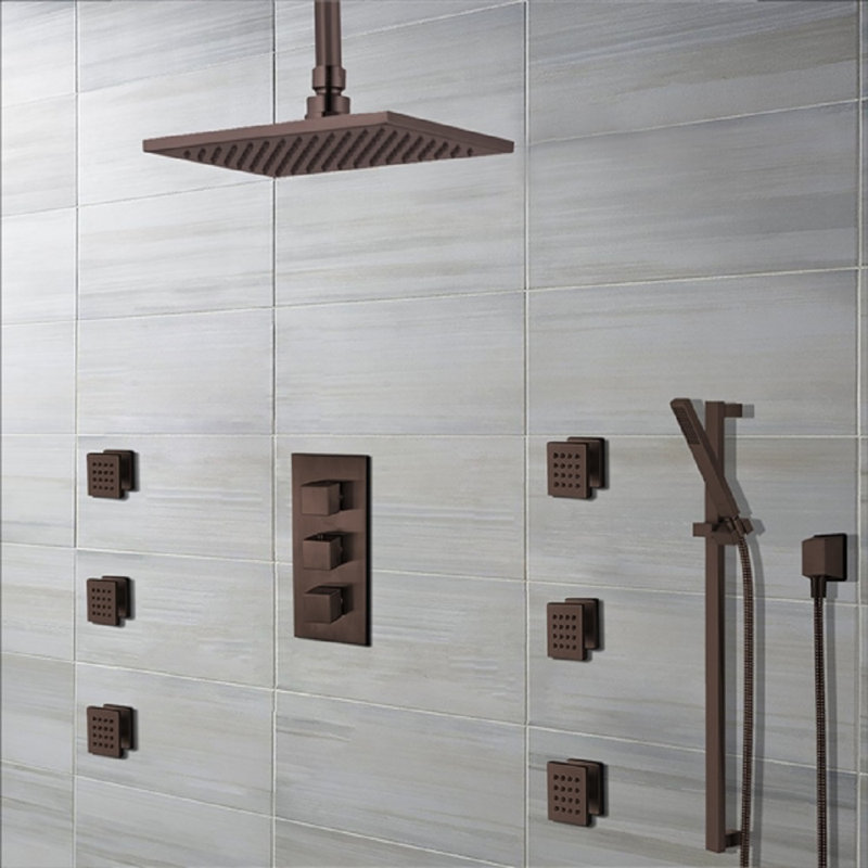 Soma Oil Rubbed Bronze Thermostatic Shower – Timeless Design, Ultimate Comfort