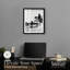 Art mural privé, "Coastal Haven" par Notoriart, cadre noir, 16 x 20-129532745-129532749