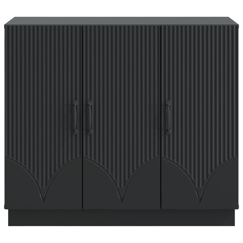 89cm Sideboard, Black
