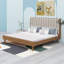 Tête de lit tapissier en bois-629513076
