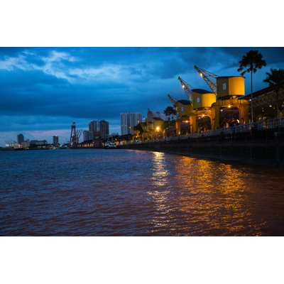 Docks Station In BelÃ©m by Roman_Rahm - Wrapped Canvas Print