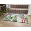 Powder Day Ski Hand-Tufted Recycled Polyester Indoor/Outdoor Accent Rug-743288368