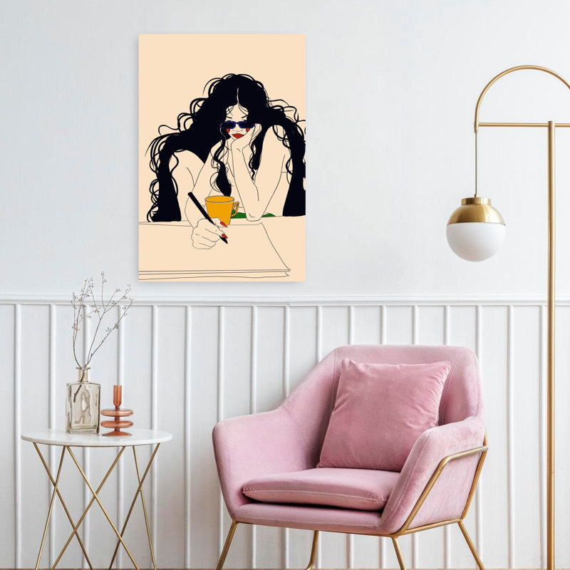 Art contemporain, art mural contemporain, H 24 po x l 16 po