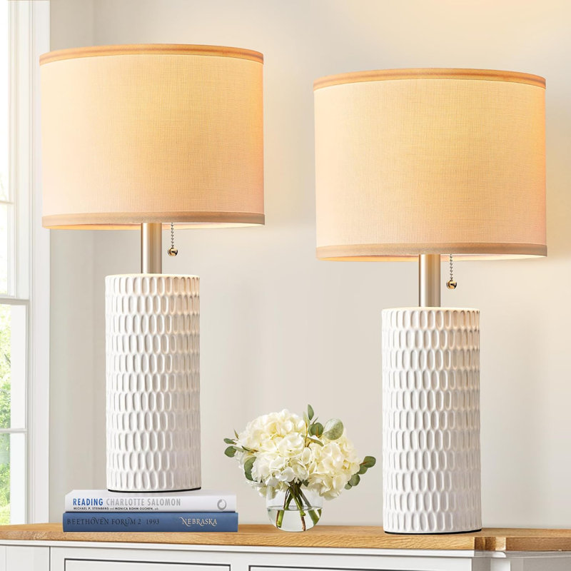 Ensemble de 2 lampes de table pour le salon
