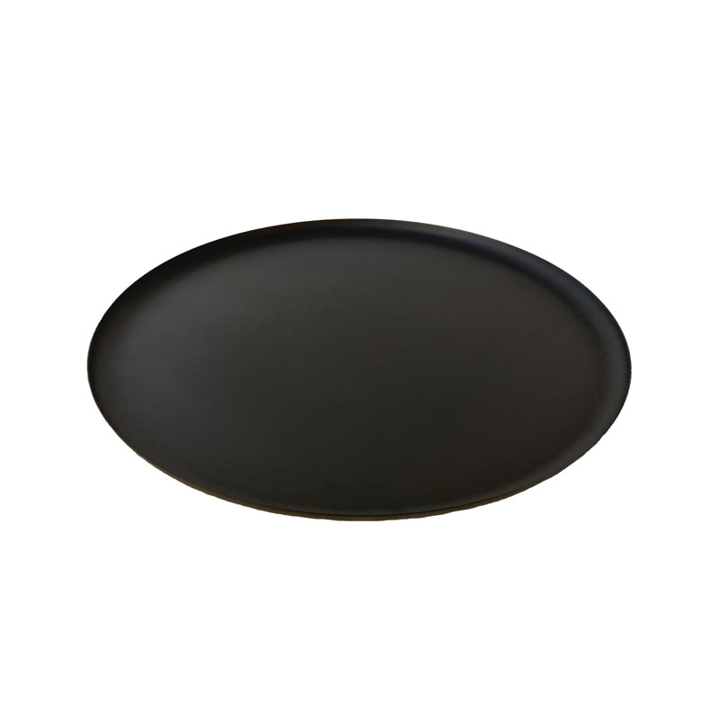 Metal Tray, Black, 1.5cm H x 60cm W x 60cm D
