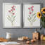 Delicate Pink I - ensemble de 2 reproductions d'art sur toile encadrées-61455385-61455384