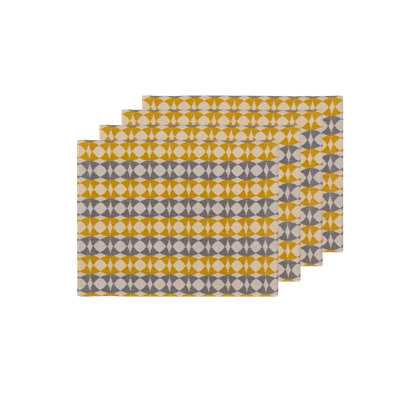 Handloom Jacquard Collection Table Placemat 14x18 Inch