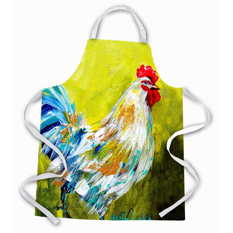 No Pattern Bib Apron