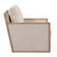 Fauteuil pivotant rembourré Santolina