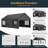 10 pi. L 20 pi. D Abri d'auto portatif robuste-92520628