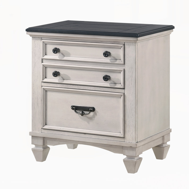 Table de chevet moderne avec tiroirs