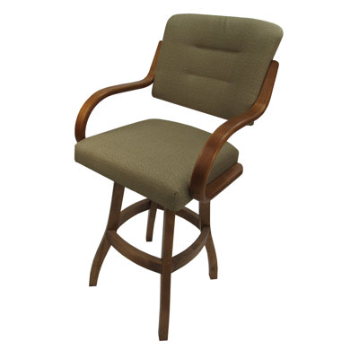 Tabouret de bar pivotant de 35" Bettina