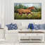 Painted Horse - reproduction sur toile tendue-29333981