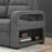U2601 DARK GREY REVERSIBLE SOFA BED WITH DROP DOWN TABLE AND SPEAKER