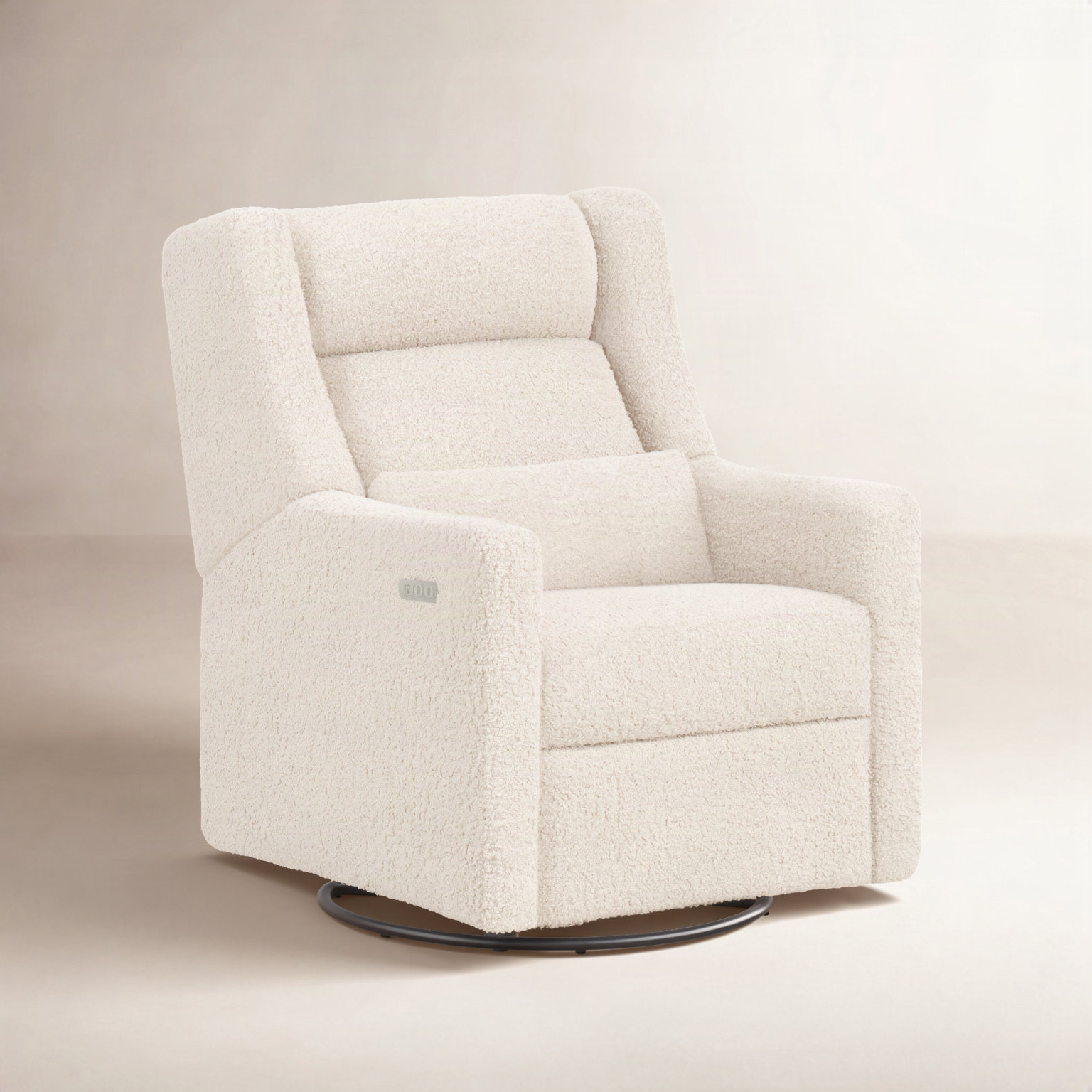 Kiwi Swivel Glider, Almond Teddy Loop