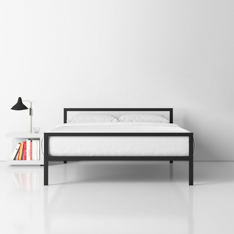 Aston Bed, Black, Queen