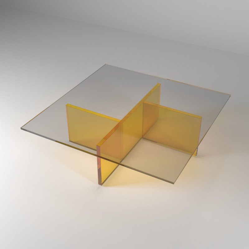 Glass Top Coffee Table