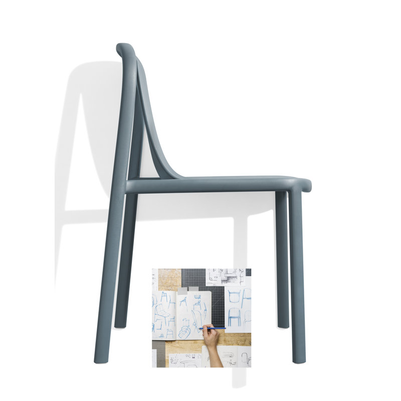 Decade Dining Chair, Marine Blue