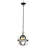 Metal Chandelier, Hanging Light Fixture With Adjustable Chain For Kitchen Dining Room Foyer Entryway, Bulb Not Included