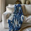 Blue Blooms - 1 pièce Sherpa Premium-101983519