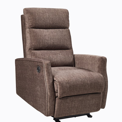 Recliner Chair with Power Function Easy Control Big Stocks, Recliner Single Chair -  Latitude RunÂ®, 057E95871D2D4F1E886D9A0C5A09DAED