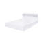 Grand lit perse blanc avec rangement Perse