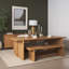 Banc en bois Moulin Lilas