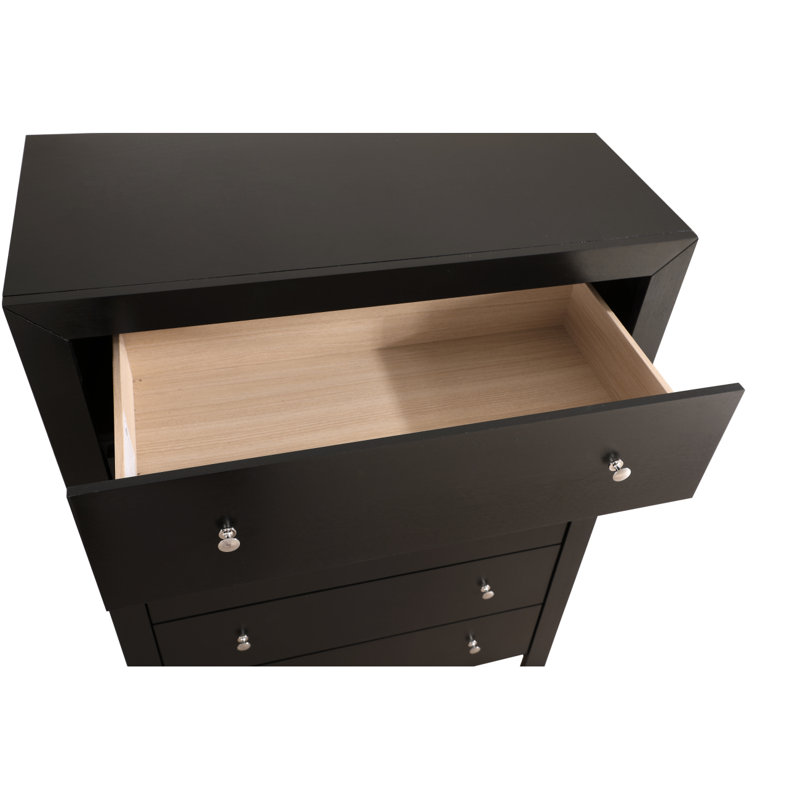 Commode Burlington, Noir, noir, noir, noir