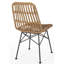 Chaise d'appoint d'extérieur (ensemble de 2)