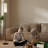 69" Traditional Floor Lamp with 12W Three Color Temperature Blub for Living Room Bed Room