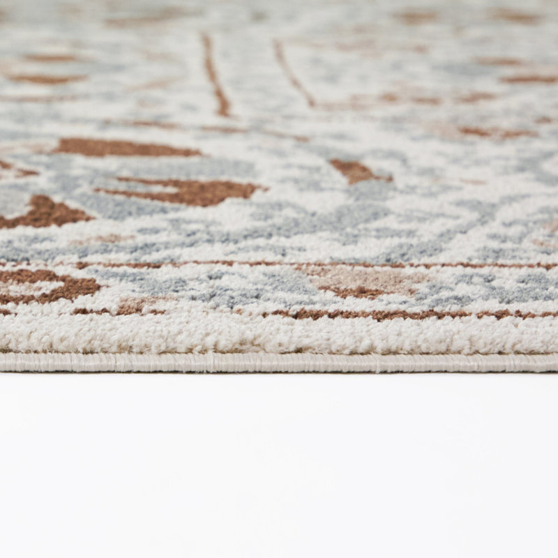 Tapis traditionnel à médaillon Niclas Rust, 7 pi 10 po x 10 pi