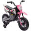 Moto 12V pour enfant avec poignée de gaz, suspension arrière, bleu-120869951
