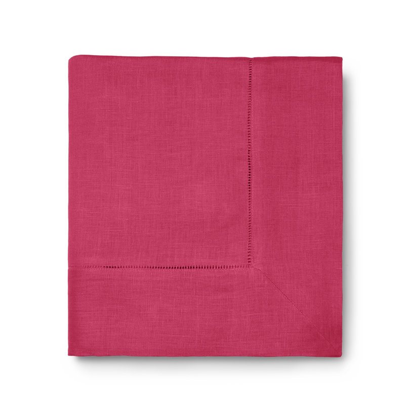 Festival Handmade Tablecloth, Raspberry, 140" x 66"