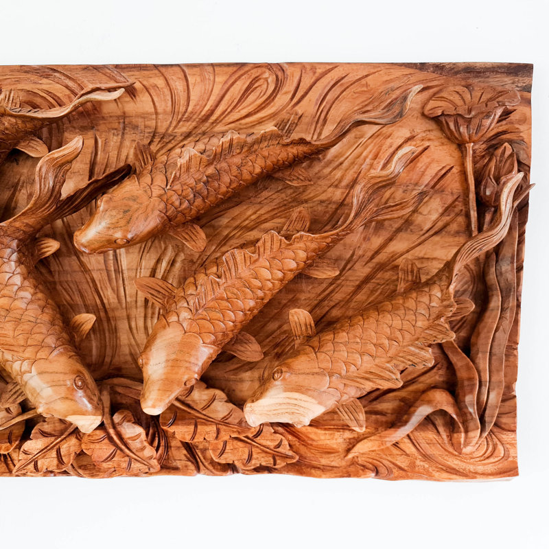 Handmade Wall Decor on Solid Wood