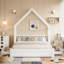 Grand lit plateforme en bois avec garde-corps et 2 tiroirs-1548329658