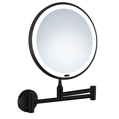 Miroir de maquillage mural à DEL rechargeable 7x