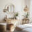 31.5'' W Modern Round Decorative Wall Mirror