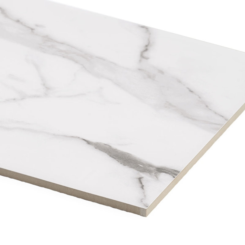 Dreamstone 12X24 Matte Porcelain Tile, Statuario Venato Matte