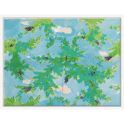 Skylight (Var. 1) par Paule Marrot - peinture à cadre flottant