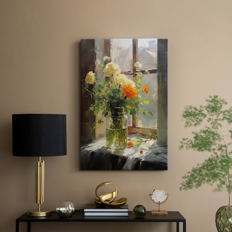 FLORAL Series DCCXCII - Gallery Cavas sur mesure, H 48 po x l 32 po