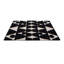 Moroccan Area Rug in Black/Beige-66636851