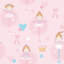 Just 4 Kids 2 Ballerina Design 33' L x 21" W Wallpaper Roll-60072489
